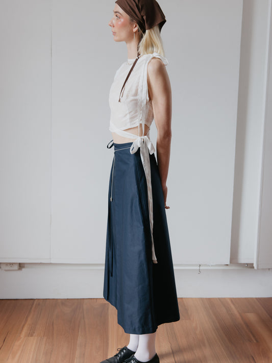 Pricilla Wrap Maxi Skirt