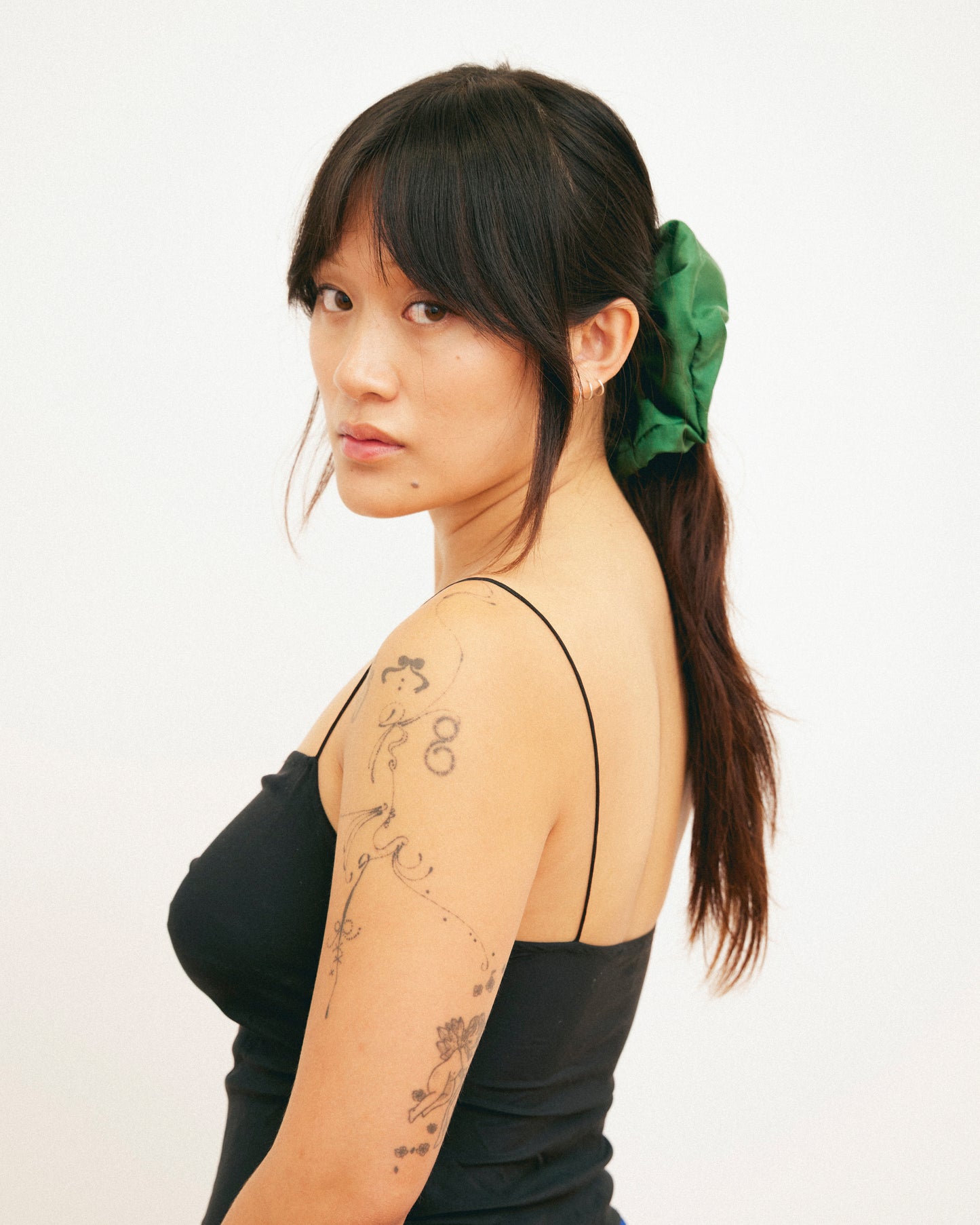 Caitlin Snell | Silk | Handmade | Ethical Fashion | Sustainable Fashion | Gift | New Zealand Made | Small Business | Natural Fibre | Scrunchie | Hair Accessory | Slow Fashion