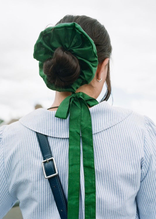 Eva Scrunchie | Forest Silk
