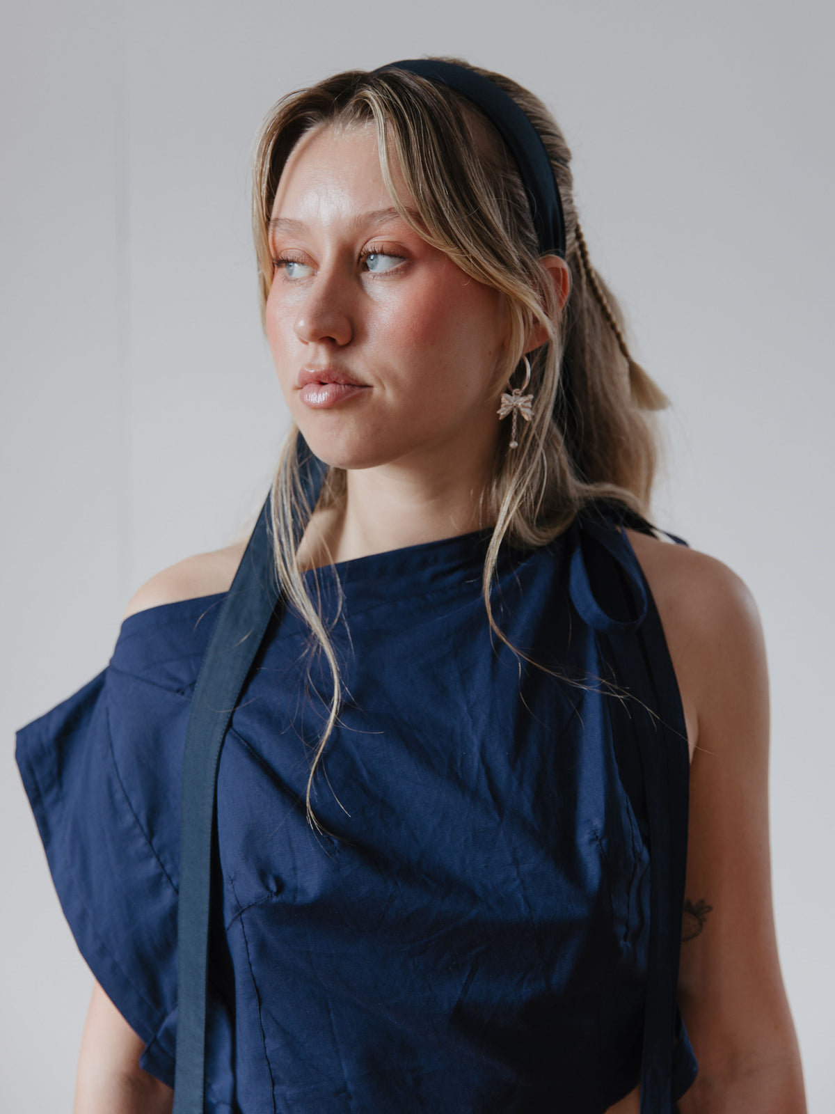 Mini Lop Headband | Navy