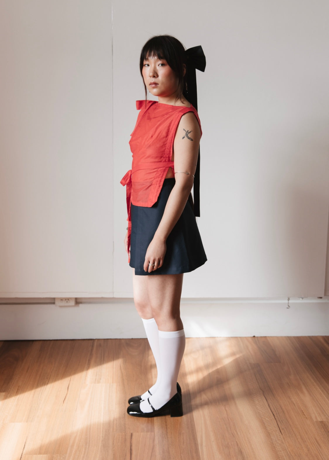 Pricilla Wrap Mini Skirt