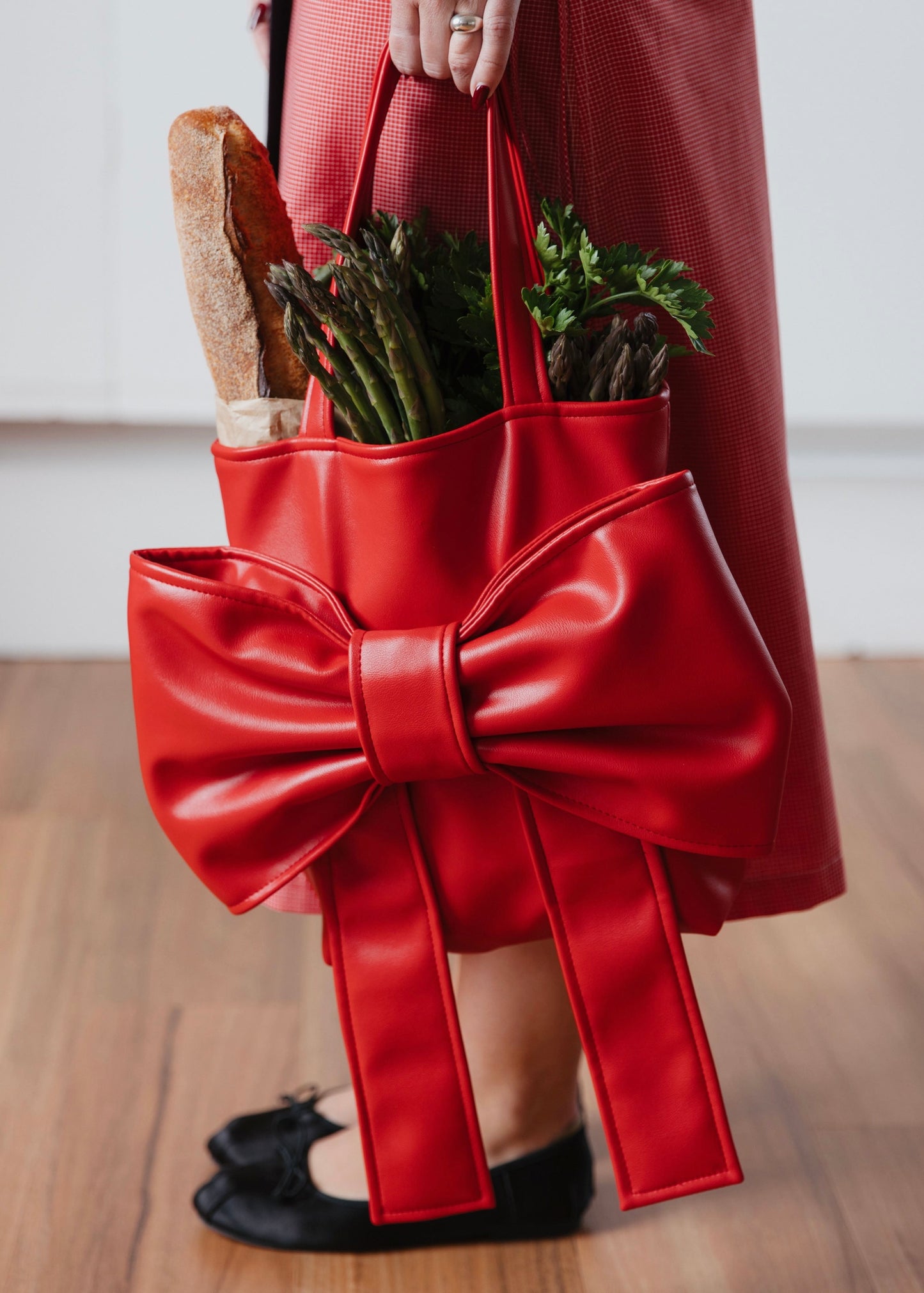 A Market Bag | Red