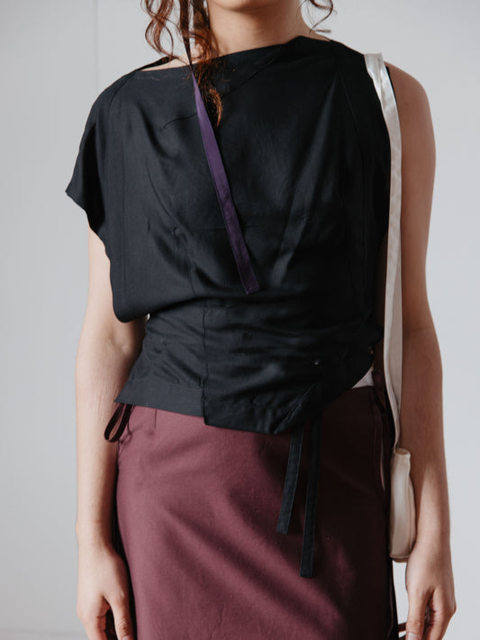 Look 6 | Awa Draped Top