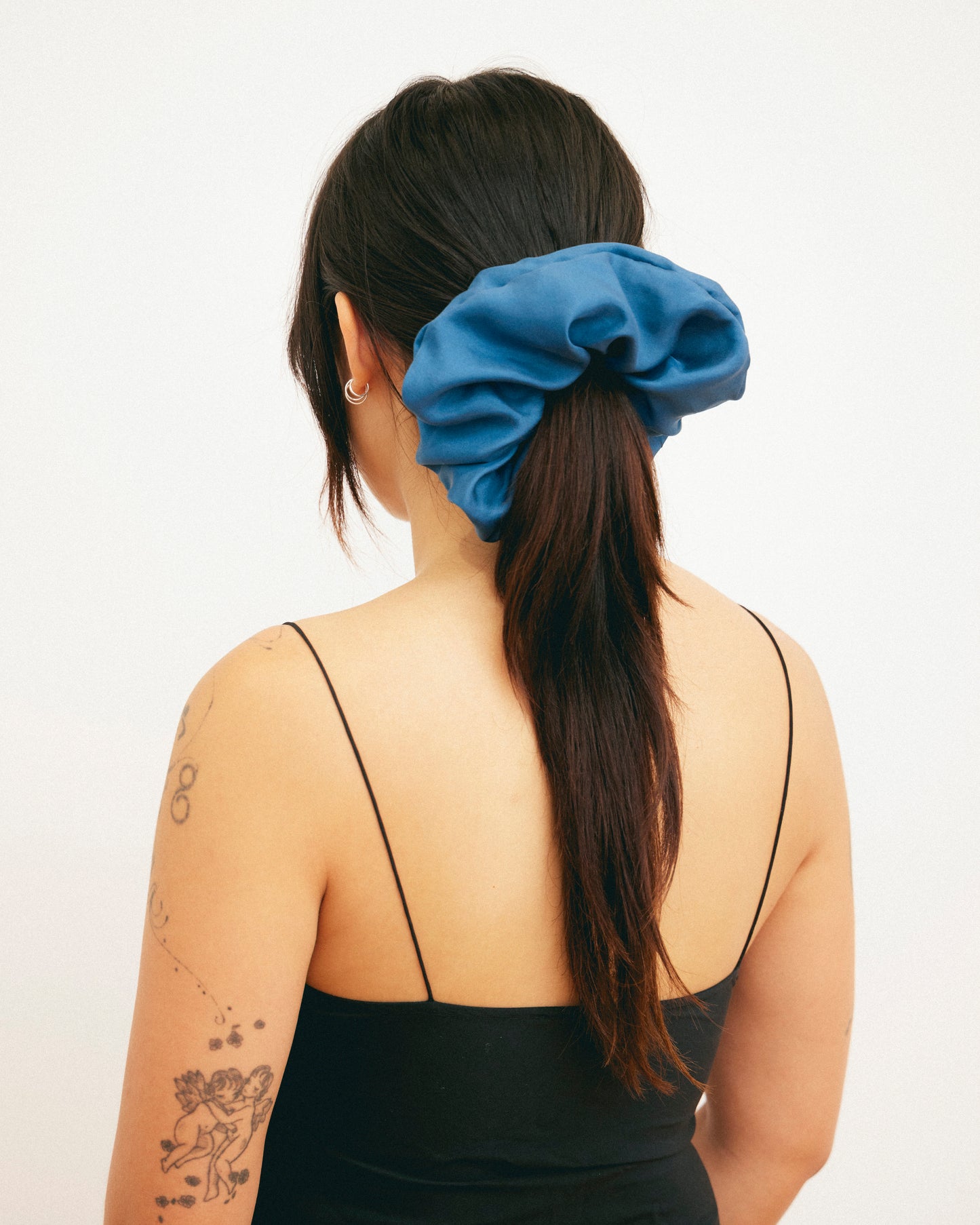 Caitlin Snell | Silk | Handmade | Ethical Fashion | Sustainable Fashion | Gift | New Zealand Made | Small Business | Natural Fibre | Scrunchie | Hair Accessory | Slow Fashion 