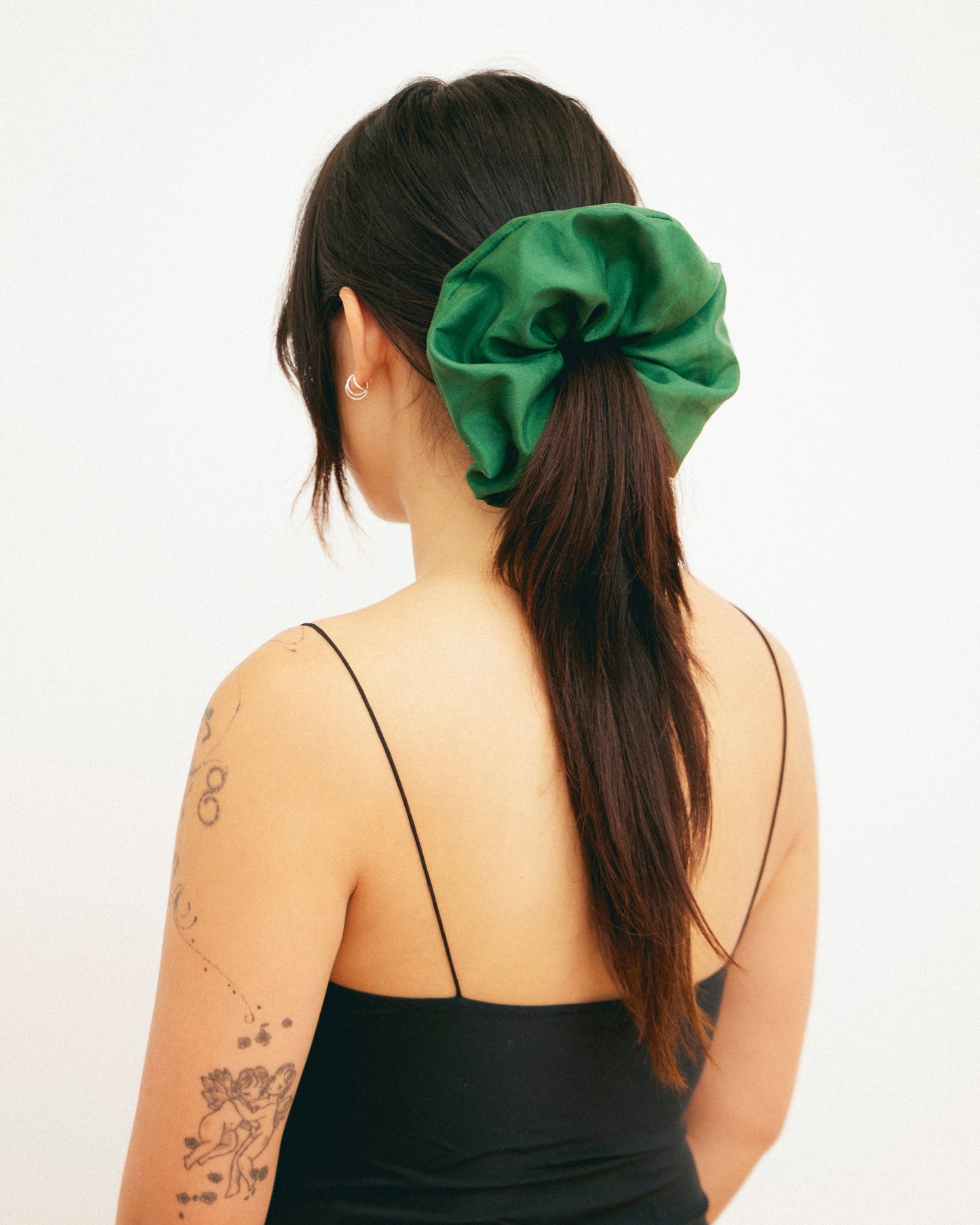Caitlin Snell | Silk | Handmade | Ethical Fashion | Sustainable Fashion | Gift | New Zealand Made | Small Business | Natural Fibre | Scrunchie | Hair Accessory | Slow Fashion 