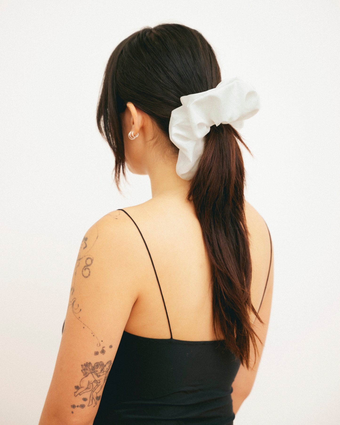 Caitlin Snell | Silk | Handmade | Ethical Fashion | Sustainable Fashion | Gift | New Zealand Made | Small Business | Natural Fibre | Scrunchie | Hair Accessory | Slow Fashion 