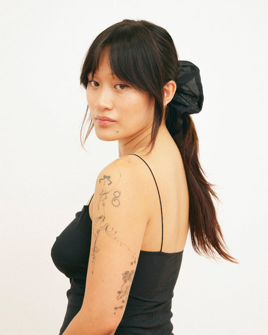 Caitlin Snell | Silk | Handmade | Ethical Fashion | Sustainable Fashion | Gift | New Zealand Made | Small Business | Natural Fibre | Scrunchie | Hair Accessory | Slow Fashion